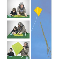 UÇURTMA YAPIM SETİ - NAYLON ELMAS PLASTİK ÇITALI